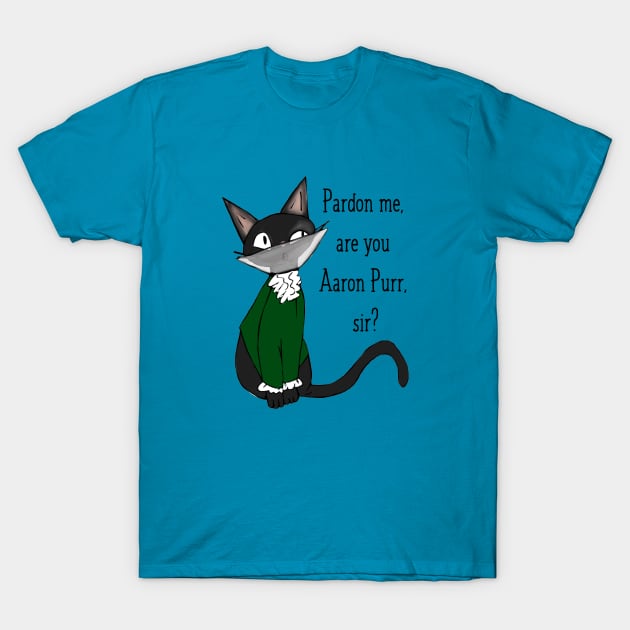 Are you Mr Purr, Sir? T-Shirt by Jen Talley Design